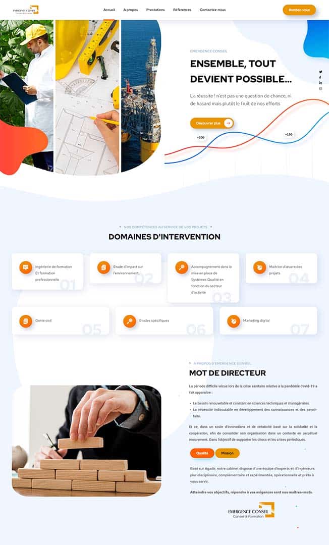 Emergence Conseil Website